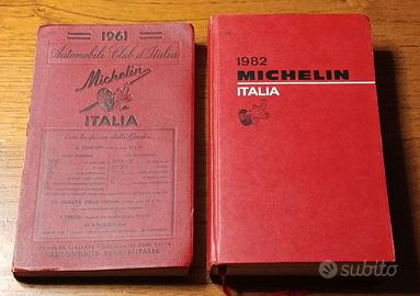 Guide Michelin 1961 e 1982