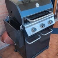 Barbecue a gas NATERIAL Kenton 3 bruciatori 