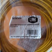 Cavo Fibra Ottica SC a SC Singlemode Duplex 9/125 