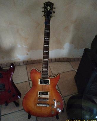 Chitarra elettrica Washburn WI66PROF pickup Gibson