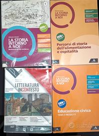 Libri scolastici nuovi a metà prezzo 