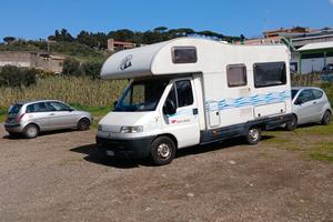 Camper mansardato fiat ducato 1.9 turbo diesel