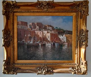 Quadro di Vincenzo Laricchia, il pittore del mare