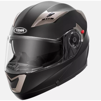 Casco Modulare Moto YEMA YM-925 Nero ECER2205 L 59