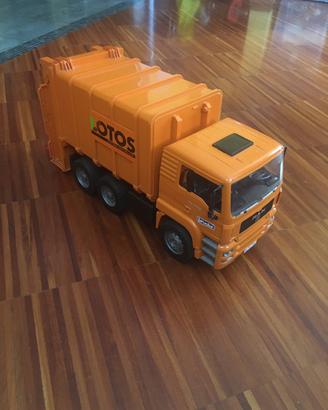Bruder camion MAN spazzatura LxAxP cm 47x18x25