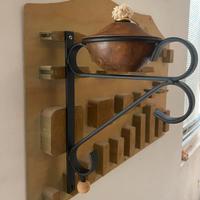 Lampada da esterno c/stoppino per olio/citronella