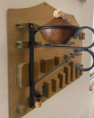 Lampada da esterno c/stoppino per olio/citronella