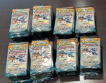 CARTE POKEMON - SOLE E LUNA 225 BUSTE