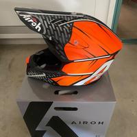 Casco enduro Airoh tg XL più mascherina Oakey