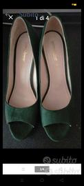 Scarpe pe donna verde 