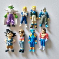 Lotto 8 Personaggi Dragon Ball sorpresine Vintage