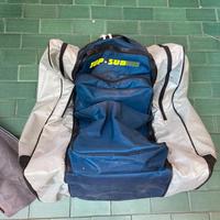 Sacca da sub pinne pesi per pesca ed altro