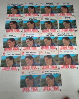 Luciano Virgili 18 dischi vinile 45