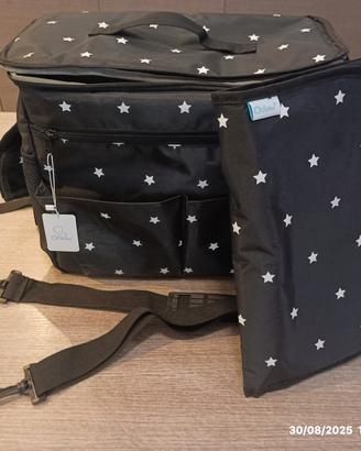 Borsa/zaino passeggino impermeabile+fasciatoio,NEW