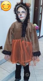 Vestito Carnevale Leonessa 8 anni