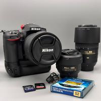 Nikon D7100 + 3 obiettivi - COME NUOVA -