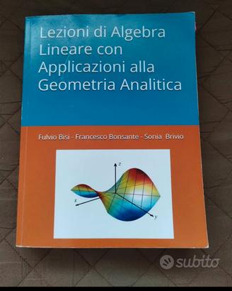 Libro di algebra per ingegneria 