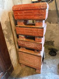 Stufa a legna in terracotta ..