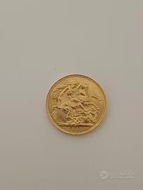 sterlina in oro 1915