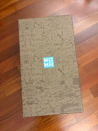 mocassini in pelle nera MOMA nr. 44