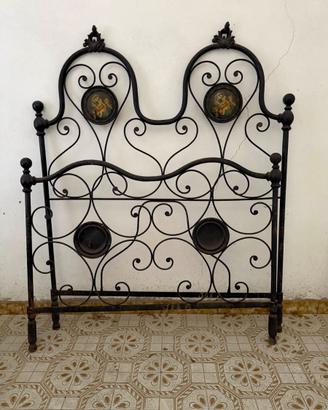 Testate letto matrimoniale antiche di fine 1800