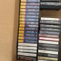 Lotto di musicassette audiocassette