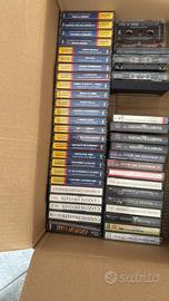 Lotto di musicassette audiocassette