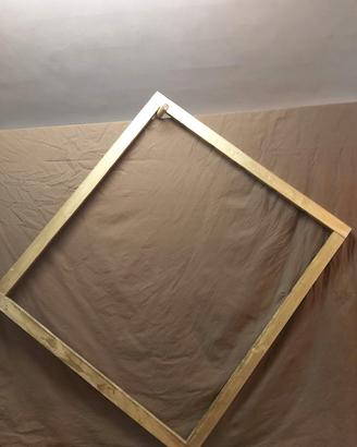 Cornici effetto quadro natalizio oro