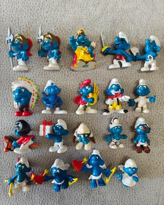 puffi Smurfs angeli e demoni schleich peyo vintage