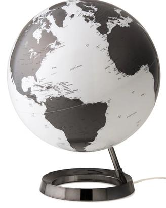 mappamondo illuminato da arredamento