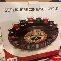 Set liquore con roulette