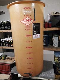 Fermentatore vetroresina 300 litri 