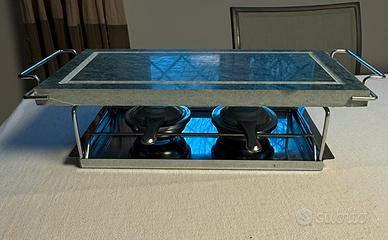 Pietra ollare Naturale con Bruciatori