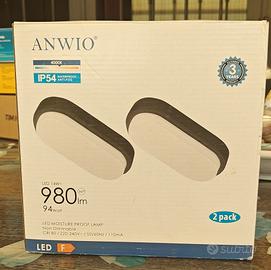 plafoniera per esterno e interno LED
