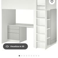 Letto a soppalco 