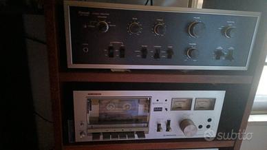 amplificatore. +. piastra cas.
