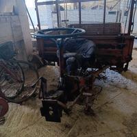 Rimorchio trazionato per motozappa MPM