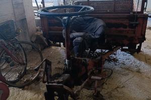 Rimorchio trazionato per motozappa MPM