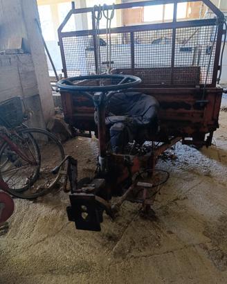 Rimorchio trazionato per motozappa MPM