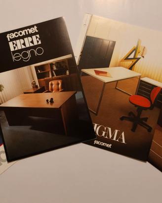 Facomet Erre – Lotto 4 cataloghi arredamento 80s