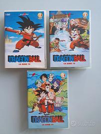 DRAGONBALL Anime - Cofanetti 1-3-4 con 5 DVD cad.