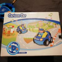 macchina polizia telecomandata