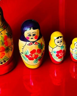 Matrioska URSS 5 pezzi