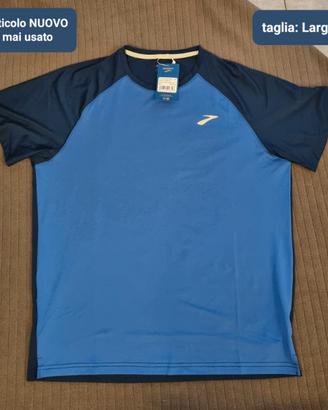 T-Shirt Brooks Within Short Sleeve tg. L *NEW