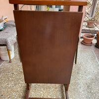 Anni 70 servomuto vintage in legno