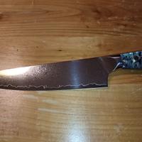 Coltello Chef in Acciaio Damasco – Forgiato a Mano
