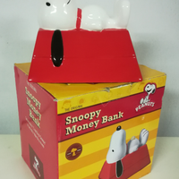 SNOOPY-PEANUTS SALVADANAIO ceramica