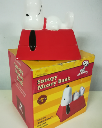 SNOOPY-PEANUTS SALVADANAIO ceramica