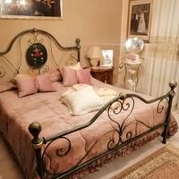 letto in ferro battuto 