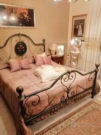 letto in ferro battuto 